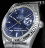 Rolex Datejust 36 Jubilee Bracelet Blue Dial 16234 